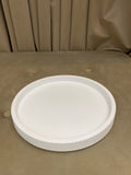 Ribbed Tray - Polished Concrete Fluted Round Coaster