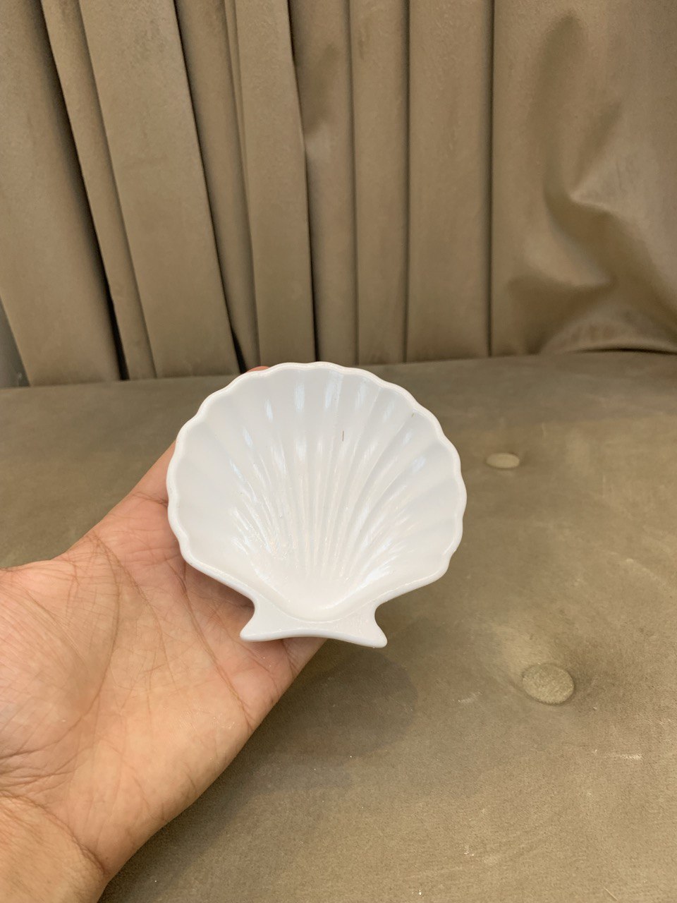 Shell Dish - Polished Concrete Coastal Seashell Tray