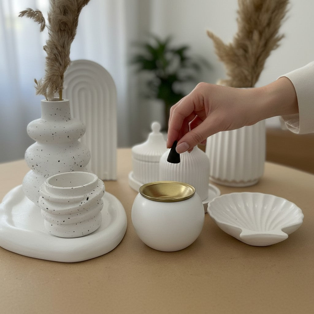 The Signature 10-Piece Minimalist Decor Set (+ 2 Free Botanicals)