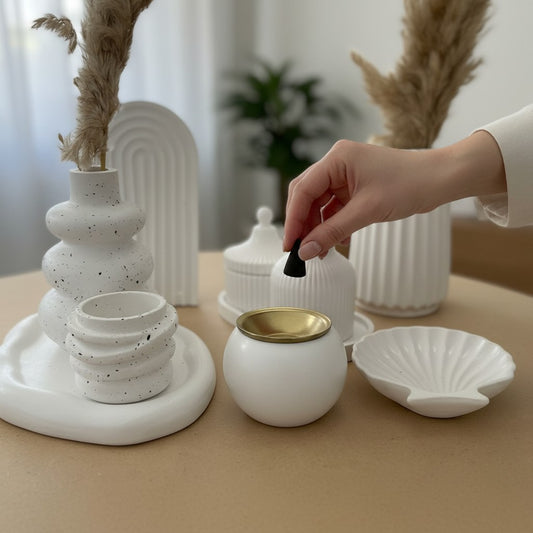 The Signature 10-Piece Minimalist Decor Set (+ 2 Free Botanicals)